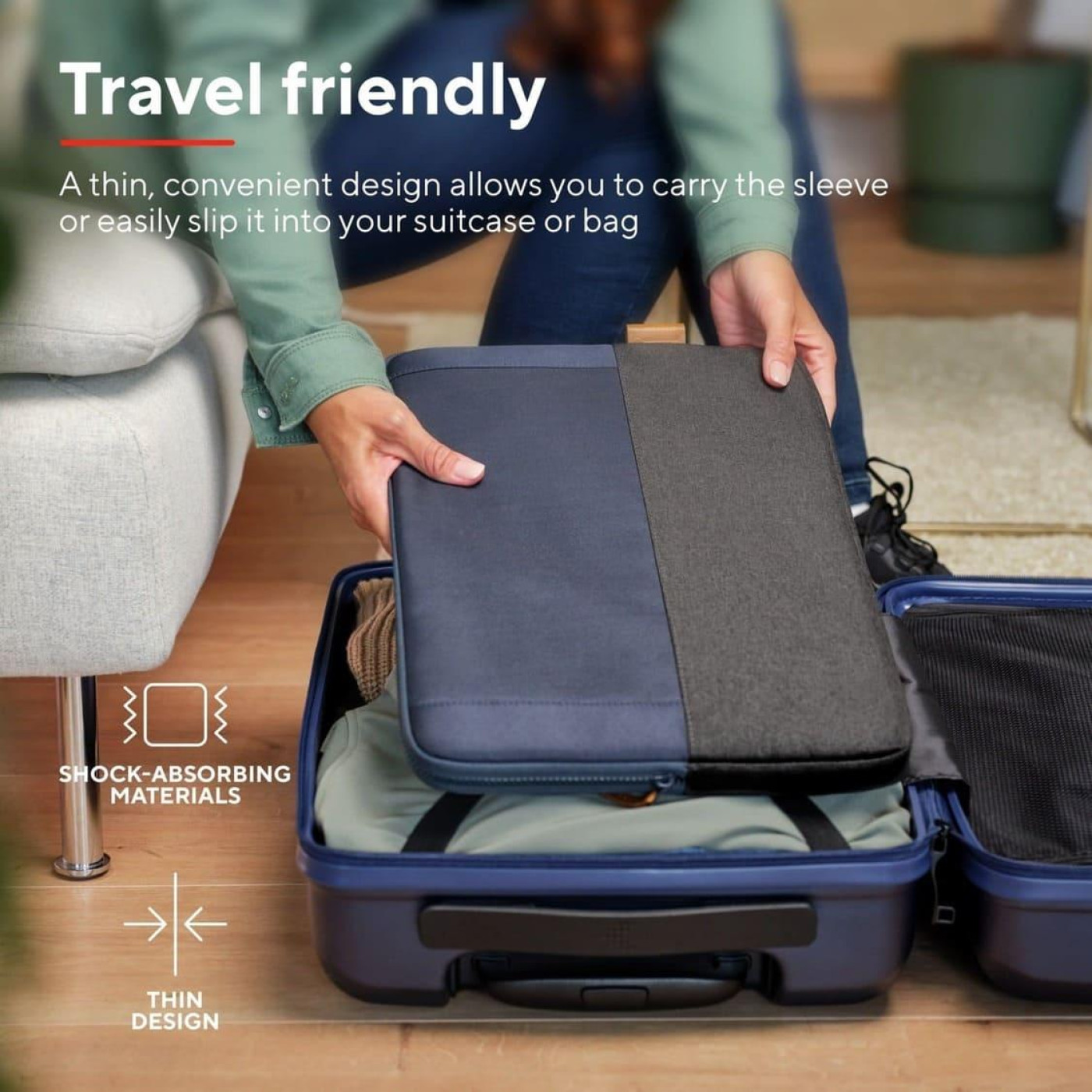 Чохол для ноутбука Trust 16 Lisboa Blue (24982_TRUST)