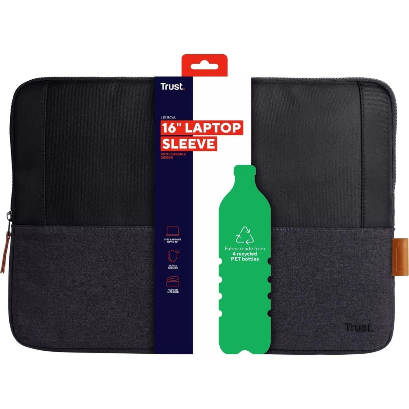 Чехол для ноутбука Trust Lisboa Sleeve 16