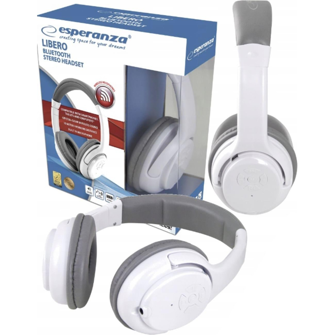 Наушники Esperanza Libero EH163W White (EH163W)