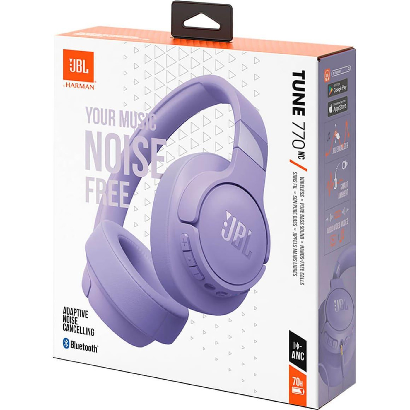 Наушники JBL Tune 770NC Purple (JBLT770NCPUR)