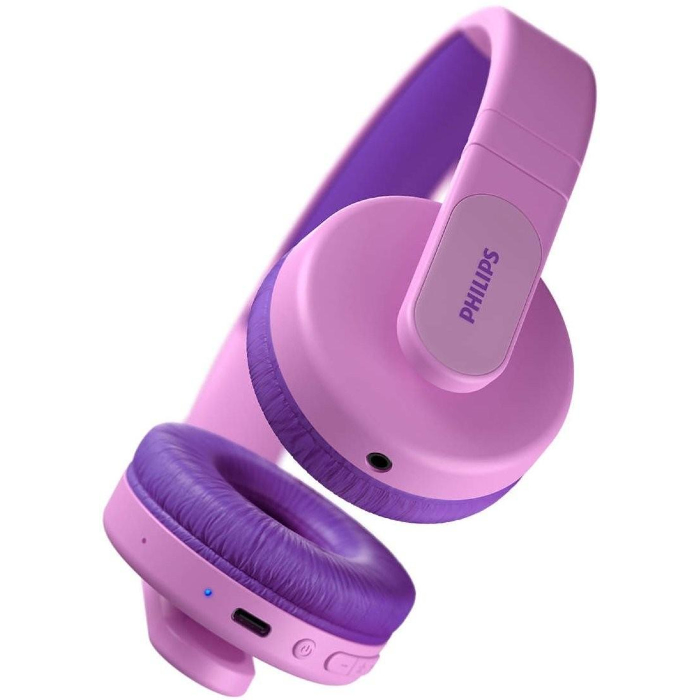 Наушники Philips Kids TAK4206 On-ear Colored light panels Wireless Pink (TAK4206PK/00)