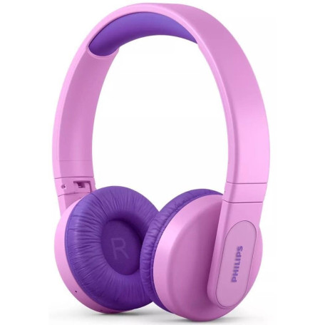 Наушники Philips Kids TAK4206 On-ear Colored light panels Wireless Pink (TAK4206PK/00)