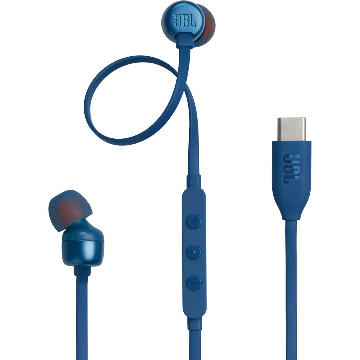 Навушники JBL Tune 310C USB-C Blue (JBLT310CBLK) (JBLT310CBLU)
