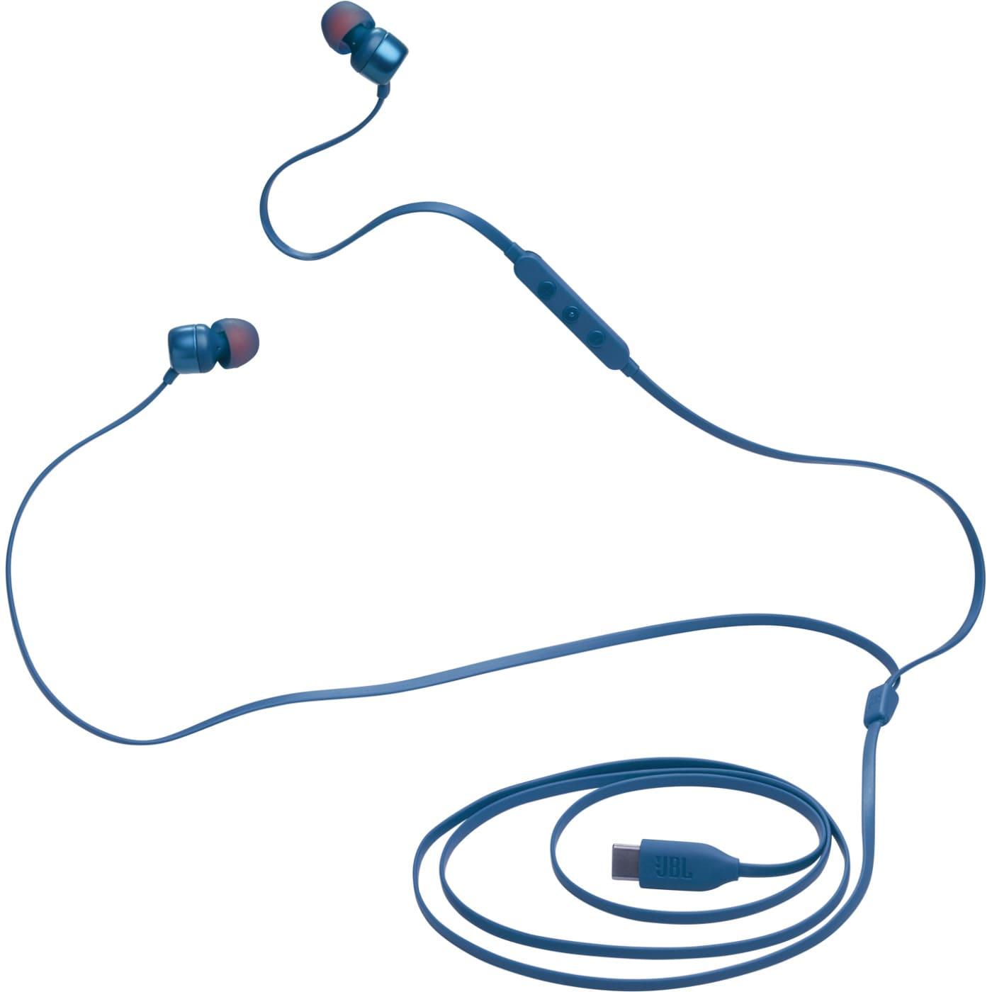 Навушники JBL Tune 310C USB-C Blue (JBLT310CBLK) (JBLT310CBLU)