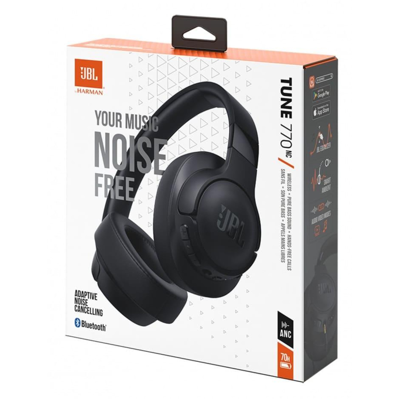 Наушники JBL Tune 770NC Black (JBLT770NCBLK)