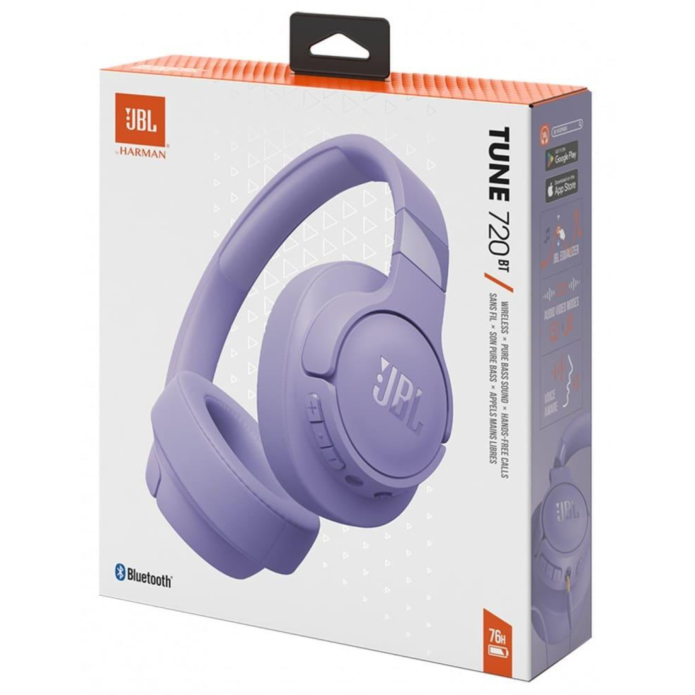 Наушники JBL Tune 720BT Purple (JBLT720BTPUR)