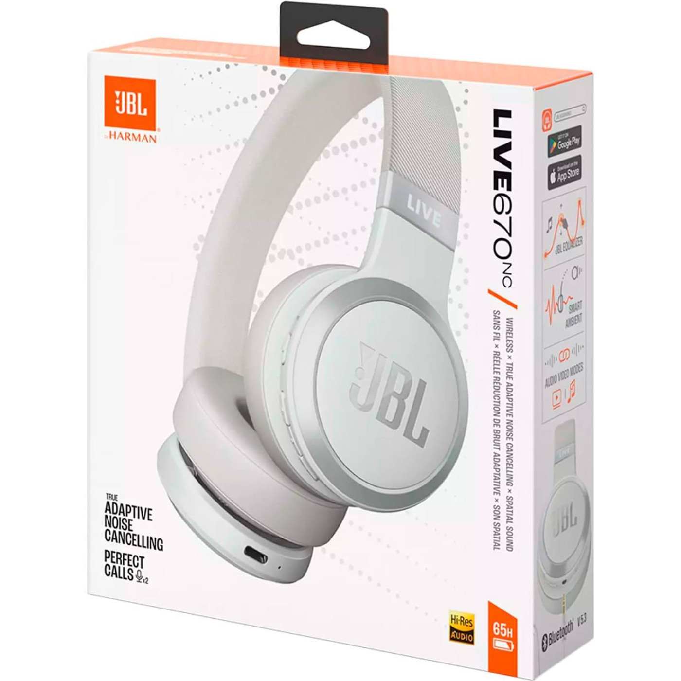 Навушники JBL Live 670NC - White (JBLLIVE670NCWHT)