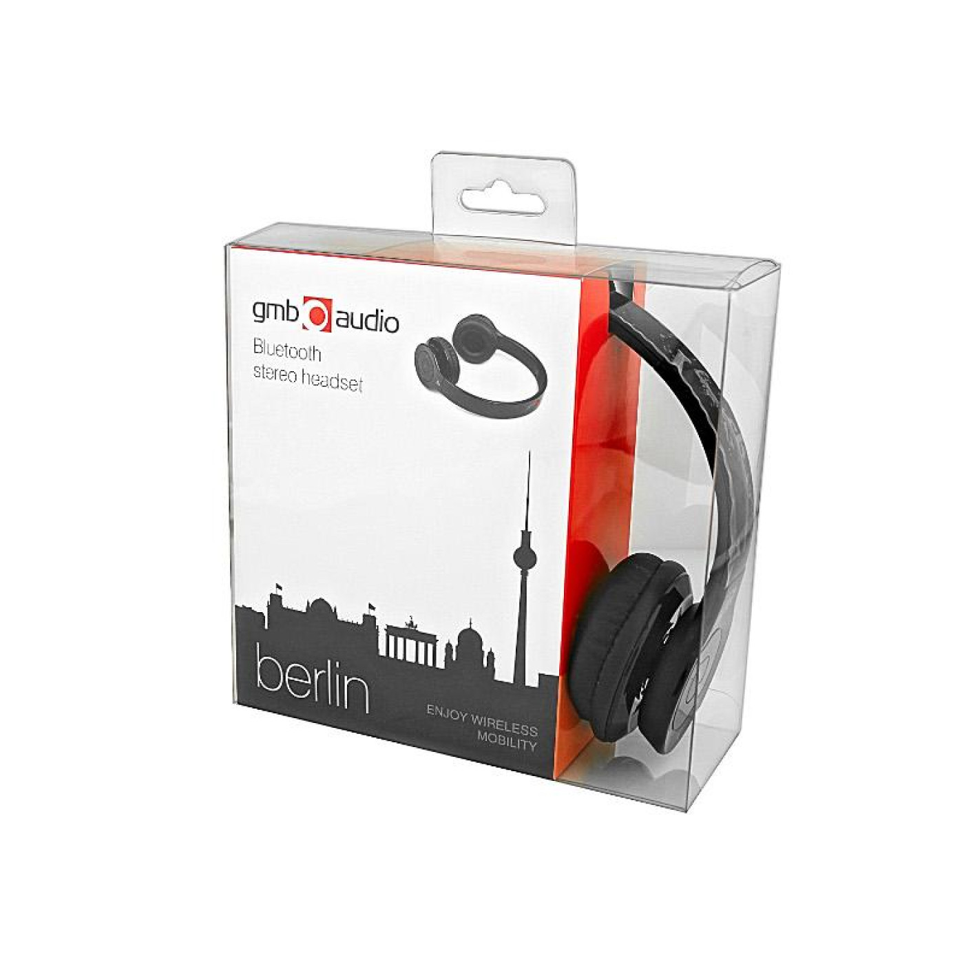 Навушники GMB Audio Bluetooth-гарнитура BHP-BER-BK Black (BHP-BER-BK)
