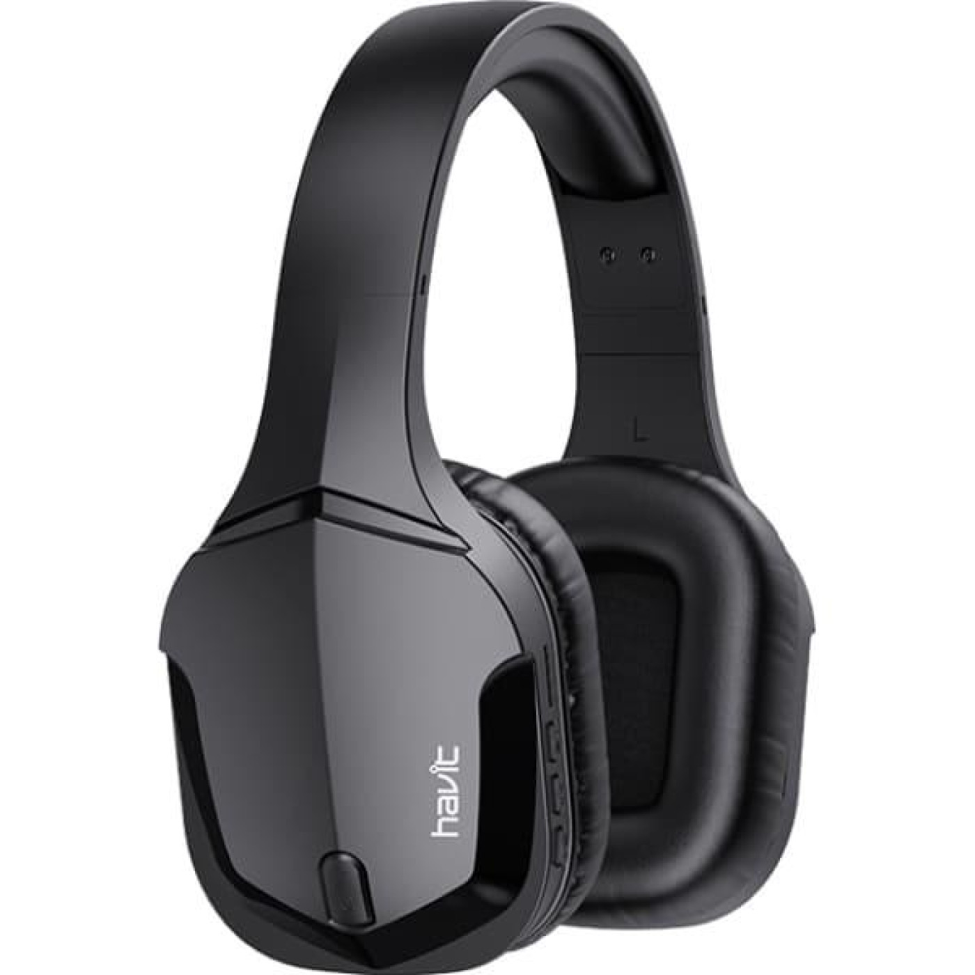 Наушники Havit HV-H610BT Black, Bluetooth V5.0, AUX, Micro SD Card, Fm, USB, 200mAh