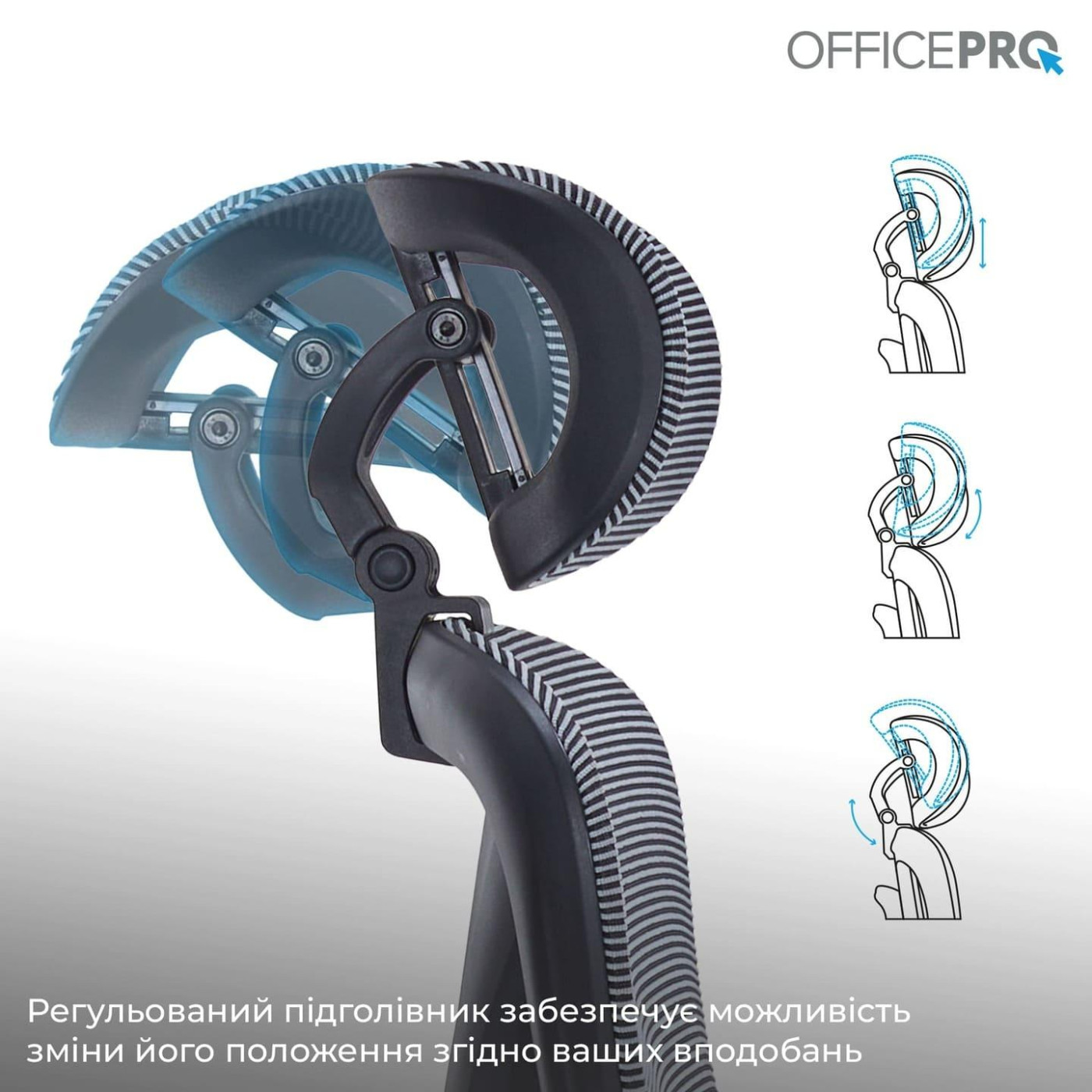 Офисное кресло OfficePro Atlas OC630-B-DG-DG (OC630-B-DG-DG)