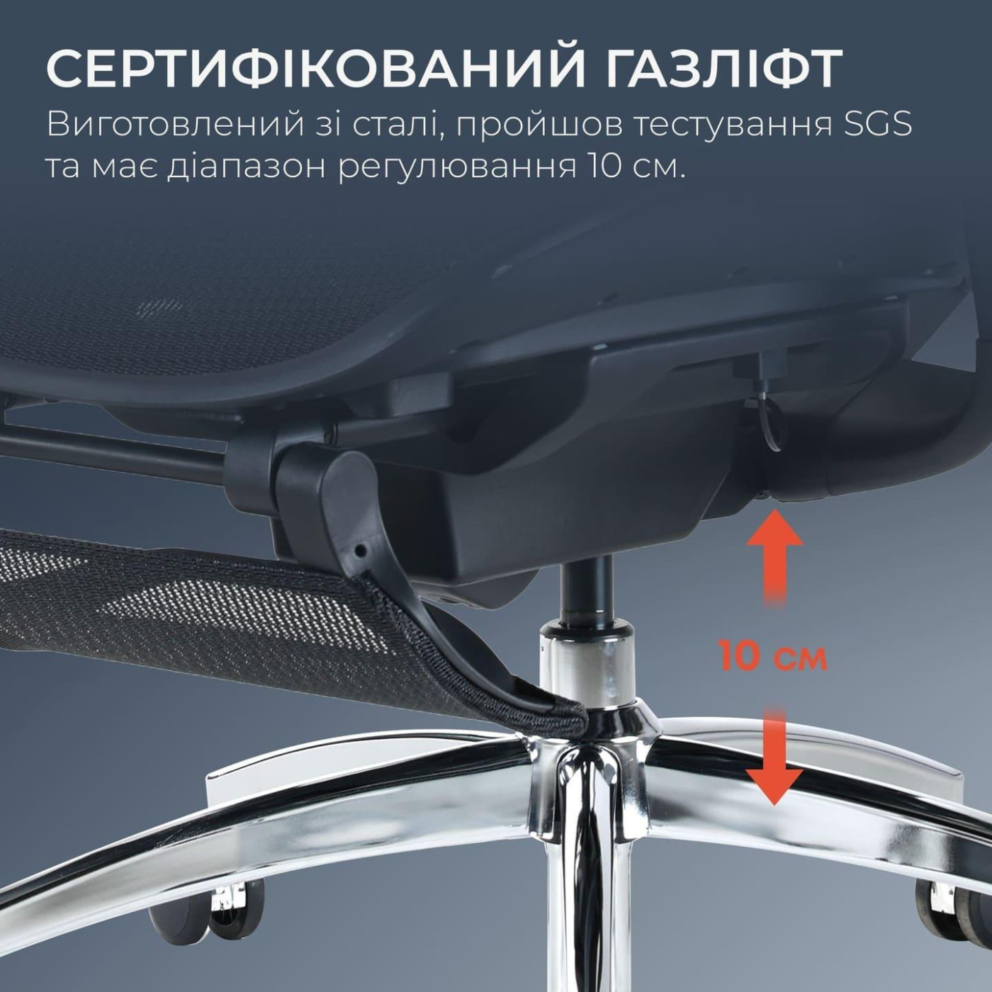 Офисное кресло Sihoo DORO C300 Pro Mesh Black with footrest (DORO-C300-PRO-M101-JT)
