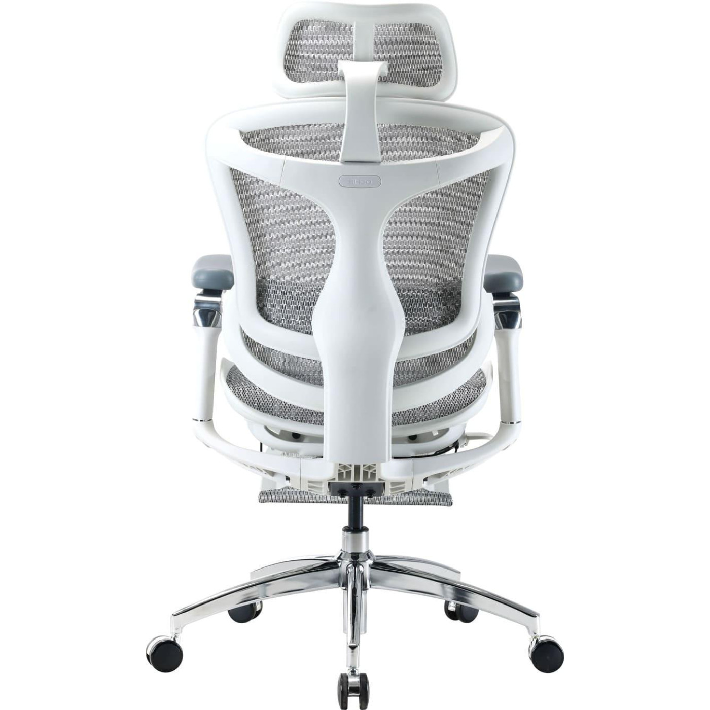 Офисное кресло Sihoo DORO C300 Pro Mesh White with footrest (DORO-C300-PRO-M102-JT)