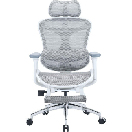 Офисное кресло Sihoo DORO C300L Mesh White with footrest (DORO-C300L-A3-102-JT)