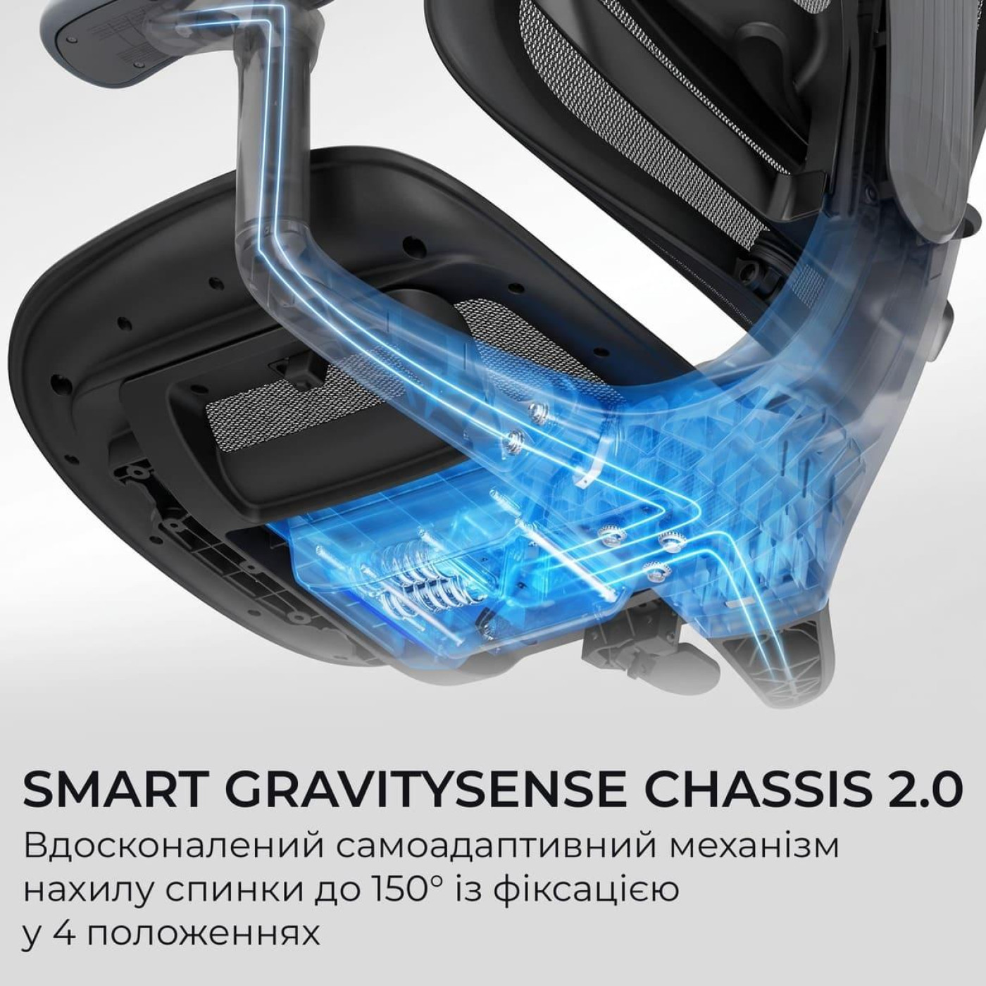 Офисное кресло Sihoo C300 LITE V2 Black (C300-LITE-V2-B101)