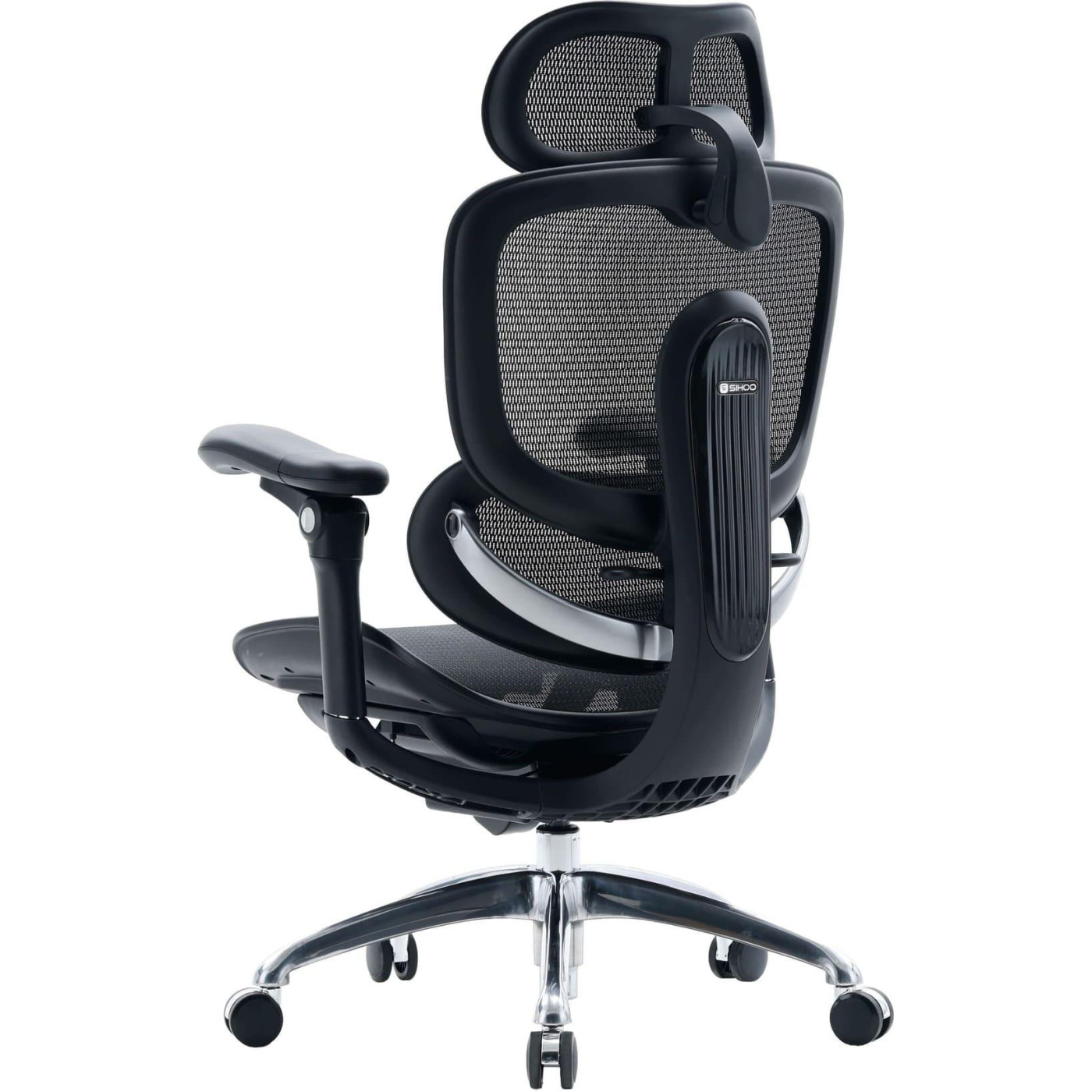 Офисное кресло Sihoo C300 PRO V2 Black (C300-PRO-V2-B101)