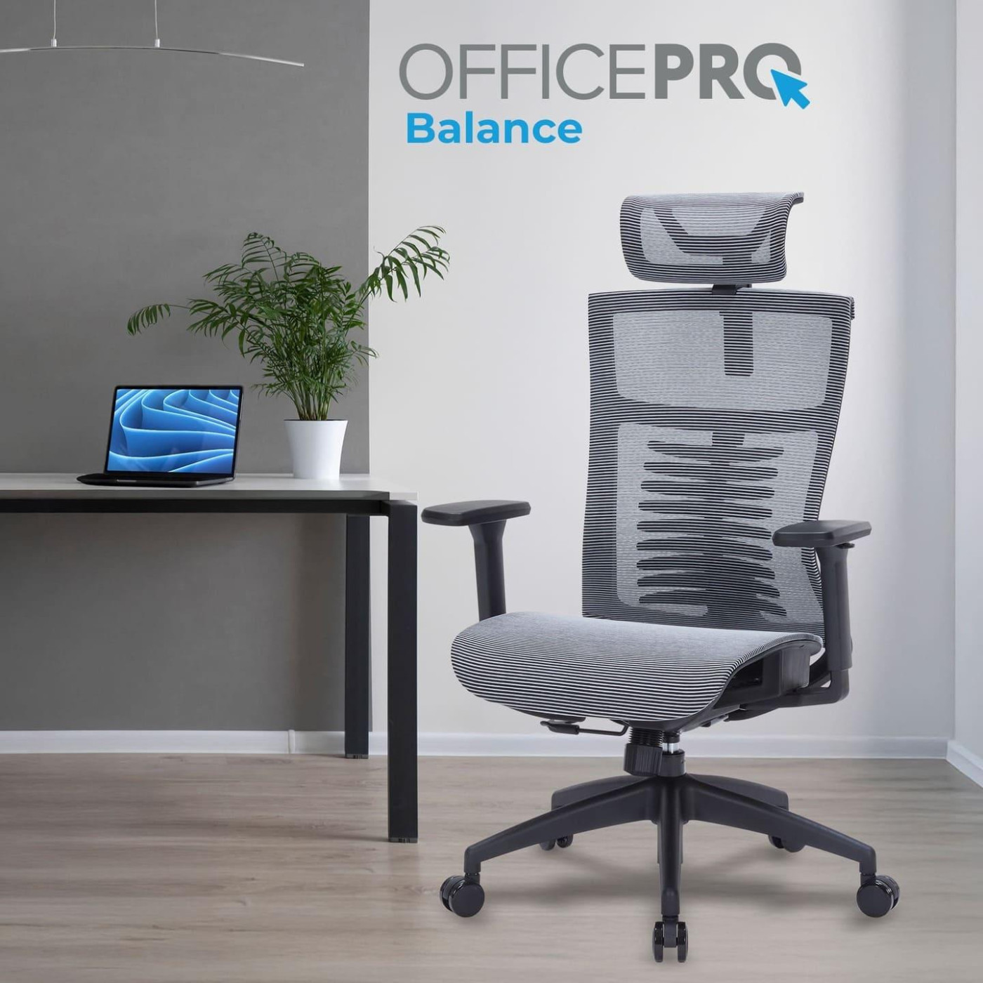 Офисное кресло OfficePro Balance OC620-B-DG-DG (OC620-B-DG-DG)