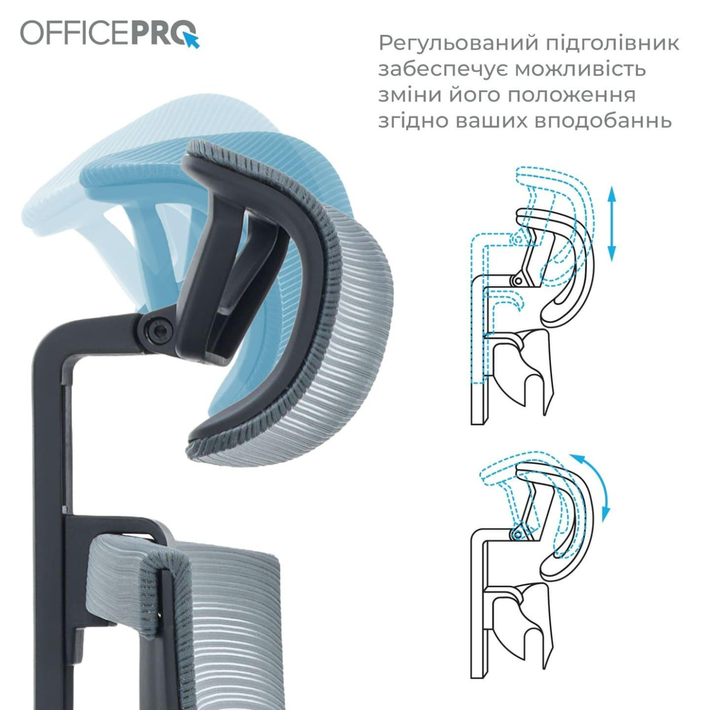 Офисное кресло OfficePro Balance OC620-B-DG-DG (OC620-B-DG-DG)