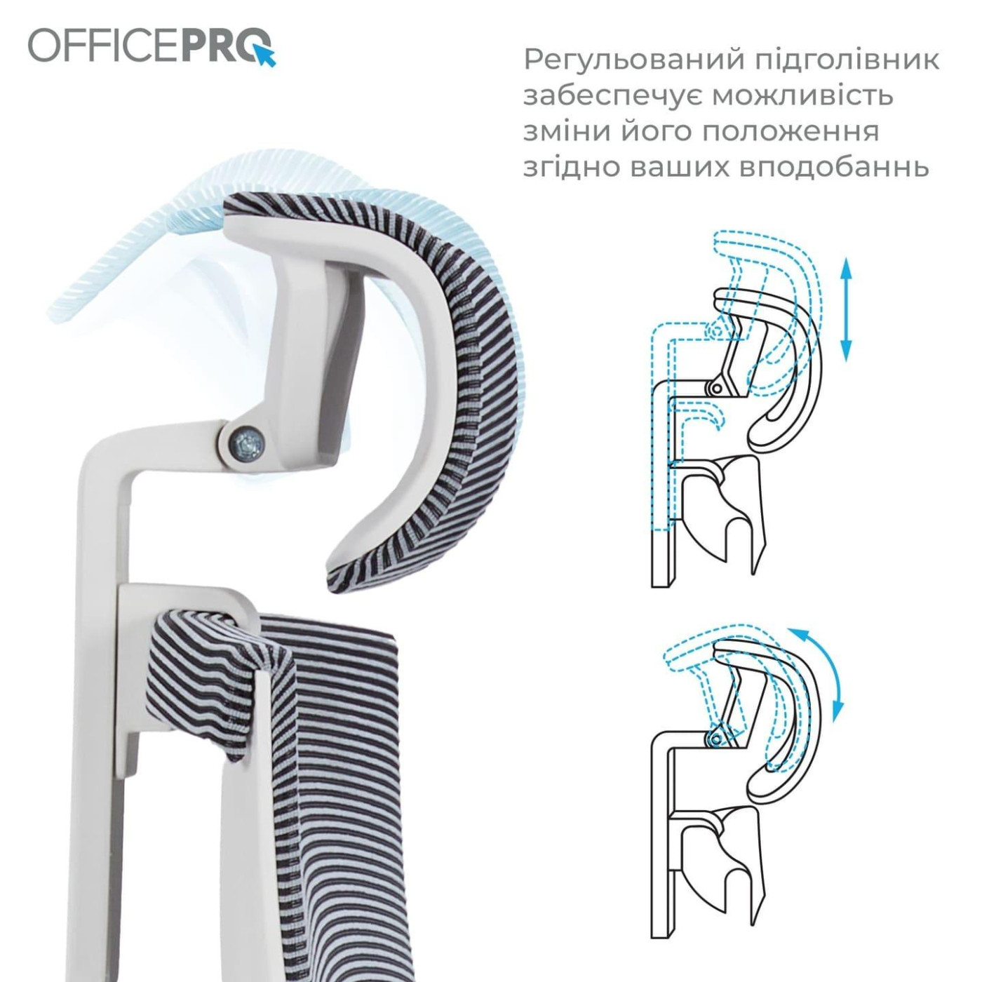 Офисное кресло OfficePro Balance OC620-W-DG-DG (OC620-W-DG-DG)