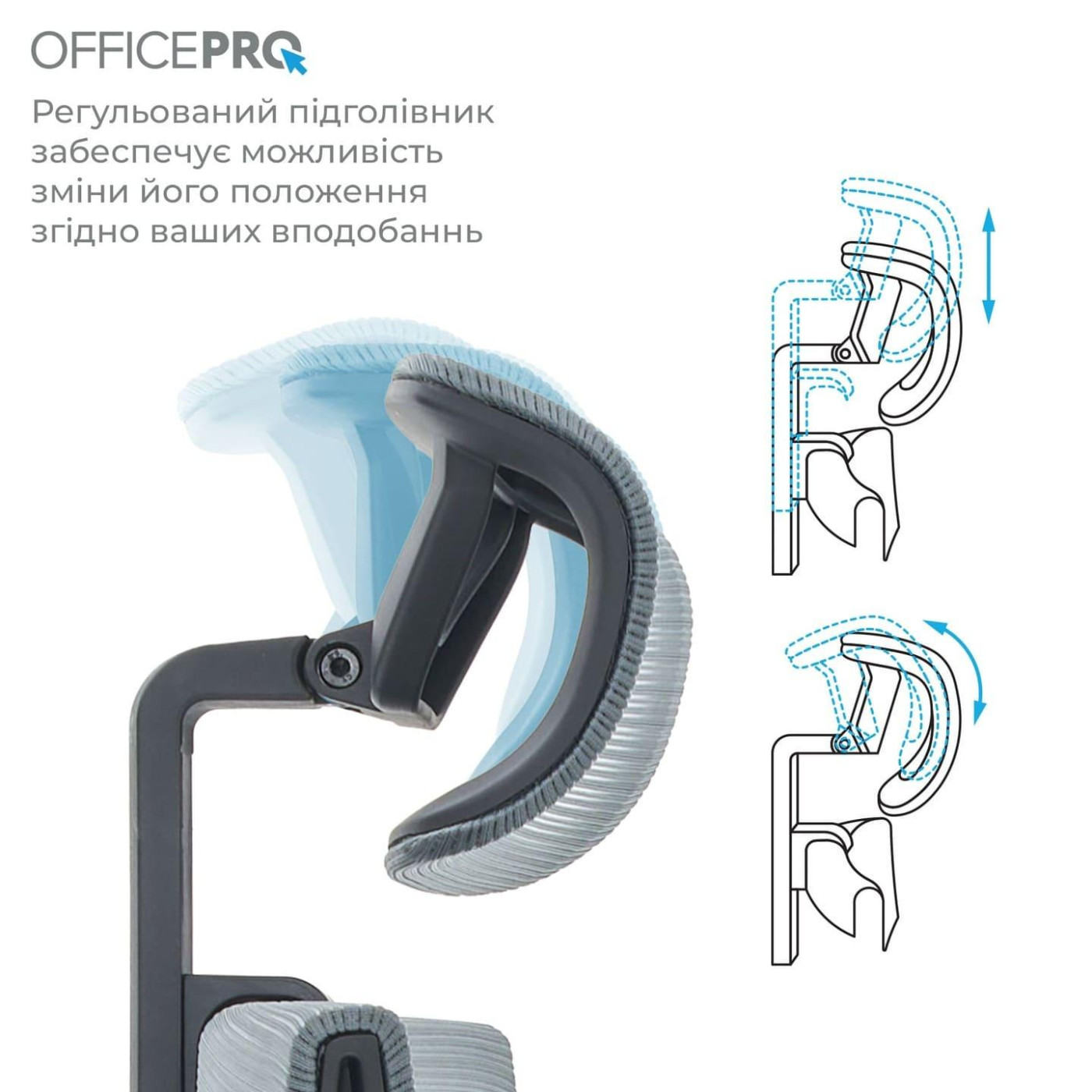 Офисное кресло OfficePro Elegant OC660-B-DG-DG (OC660-B-DG-DG)
