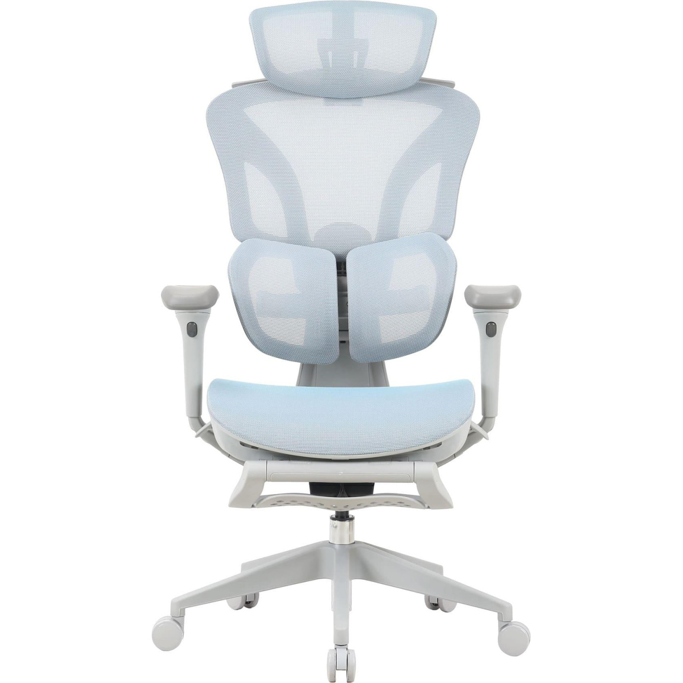 Офисное кресло OfficePro Elite OC950GLB Gray/Light Blue (OC950GLB)