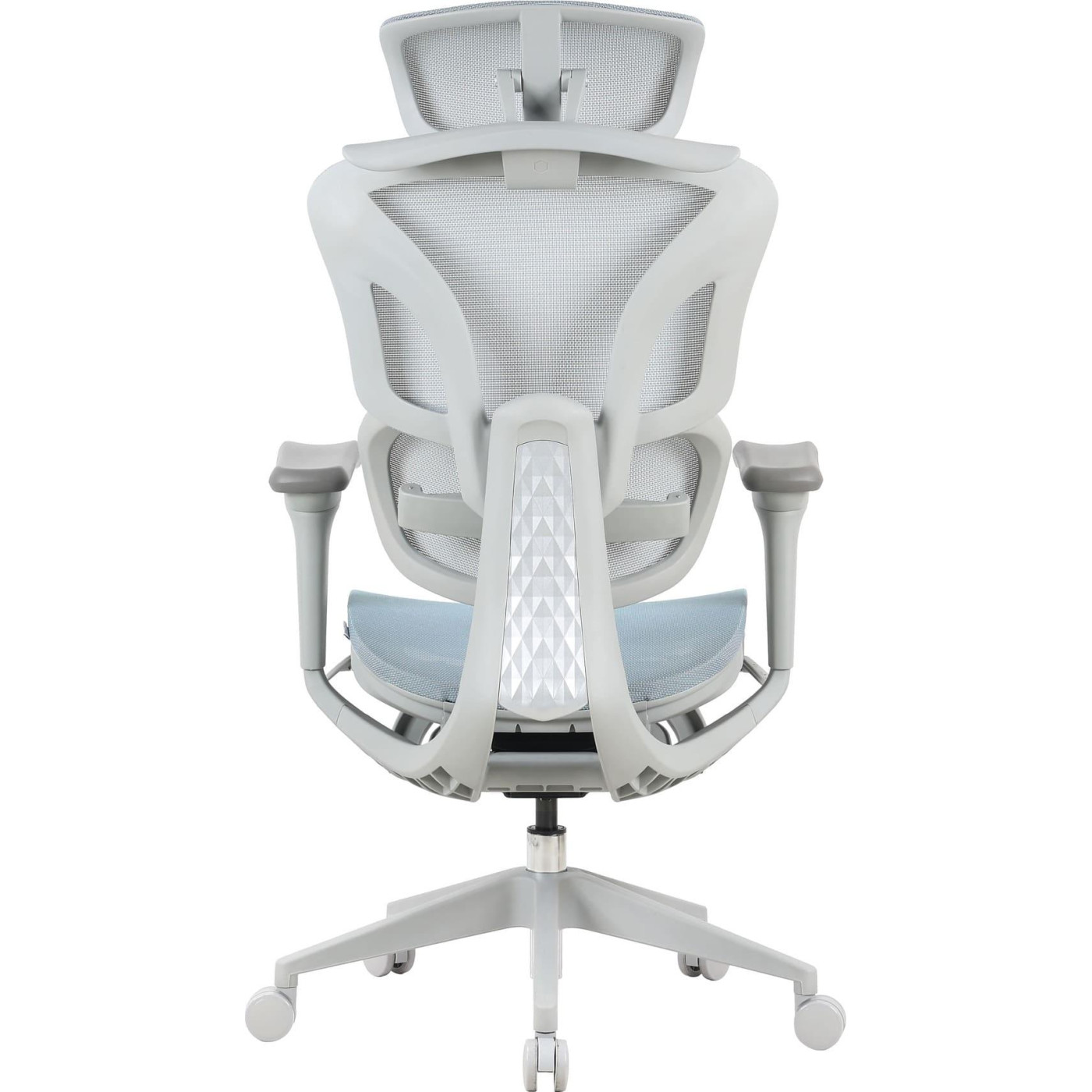 Офисное кресло OfficePro Elite OC950GLB Gray/Light Blue (OC950GLB)