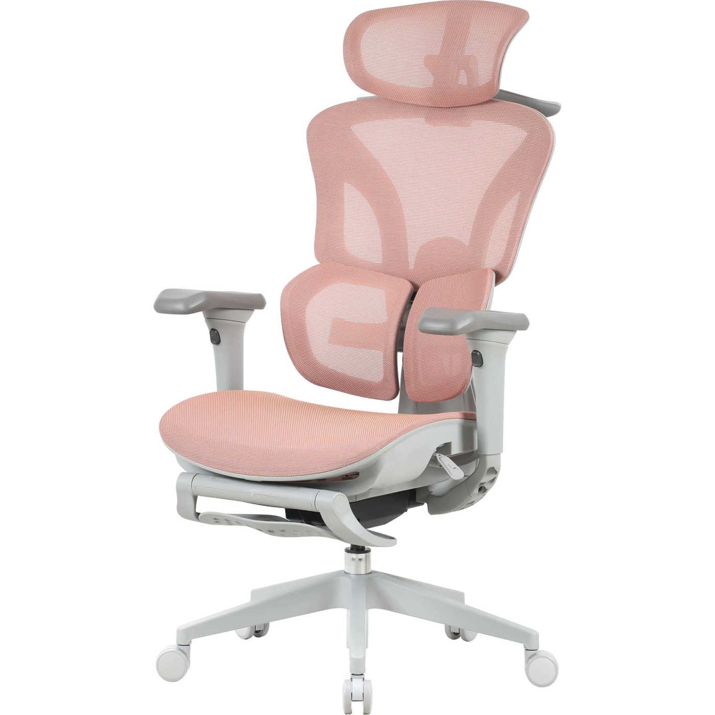 Офисное кресло OfficePro Elite OC950GLP Gray/Light Pink (OC950GLP)