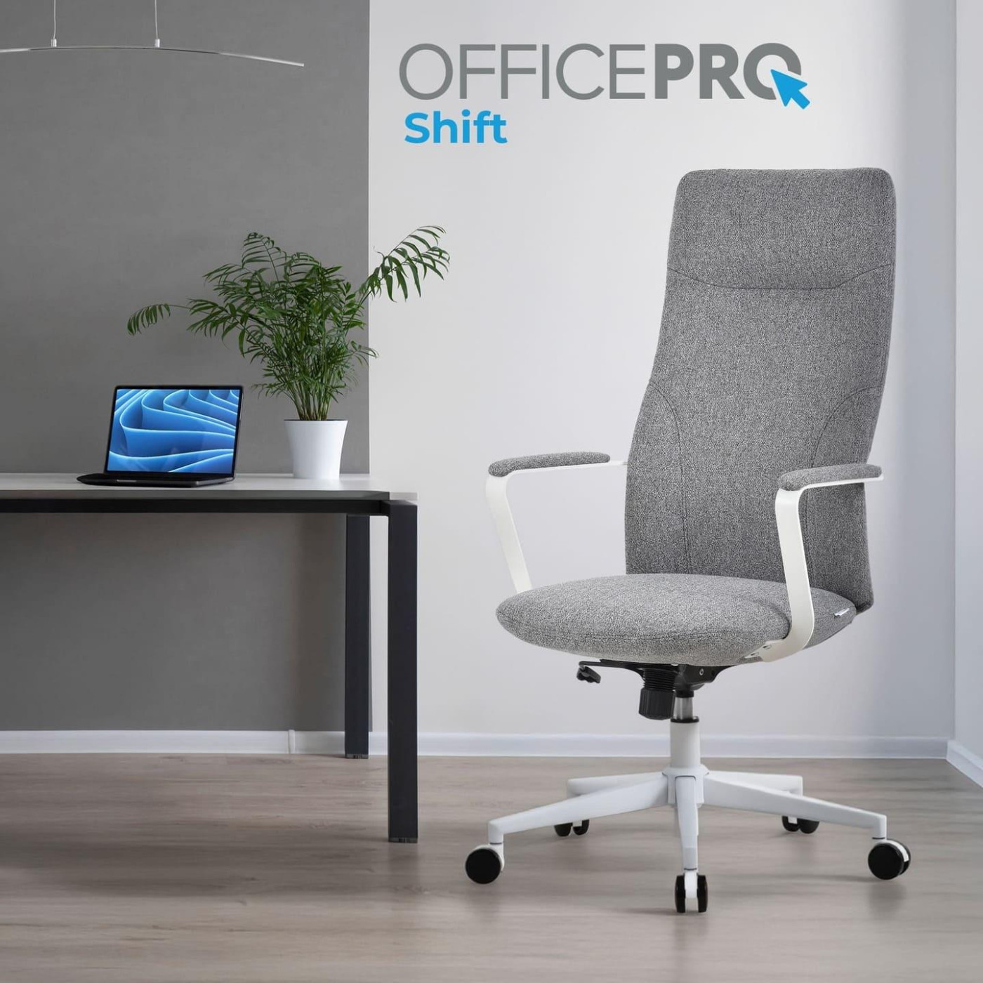 Офісне крісло OfficePro Shift OC545DG Dark Gray (OC545DG)
