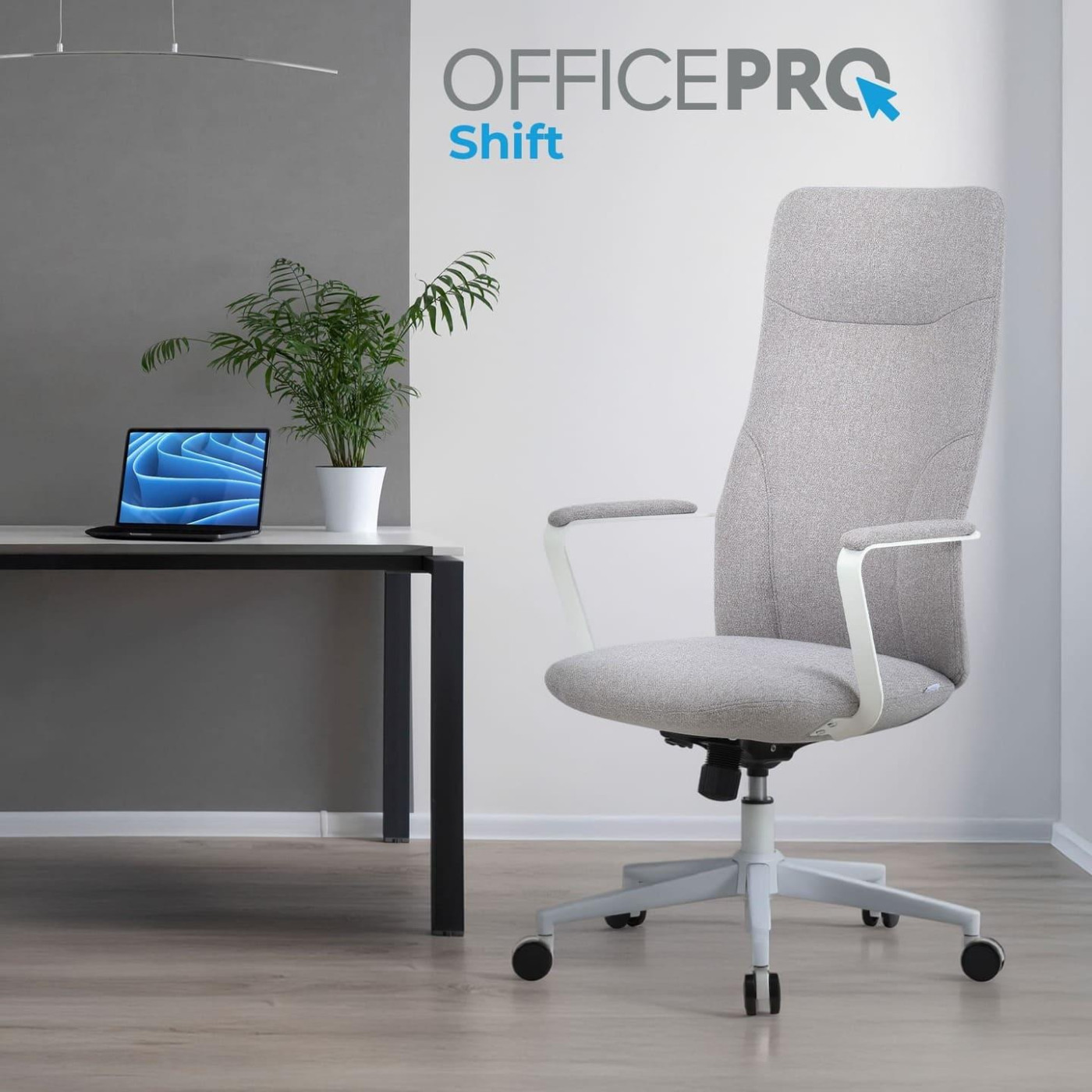 Офісне крісло OfficePro Shift OC545G Gray (OC545G)