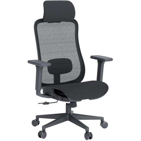Офісне крісло OfficePro Wave OC670-B-B-B (OC670-B-B-B)