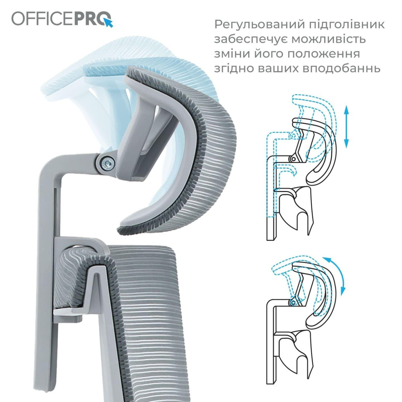 Офисное кресло OfficePro ElegantOC600-G-DG-DG (OC600-G-DG-DG)
