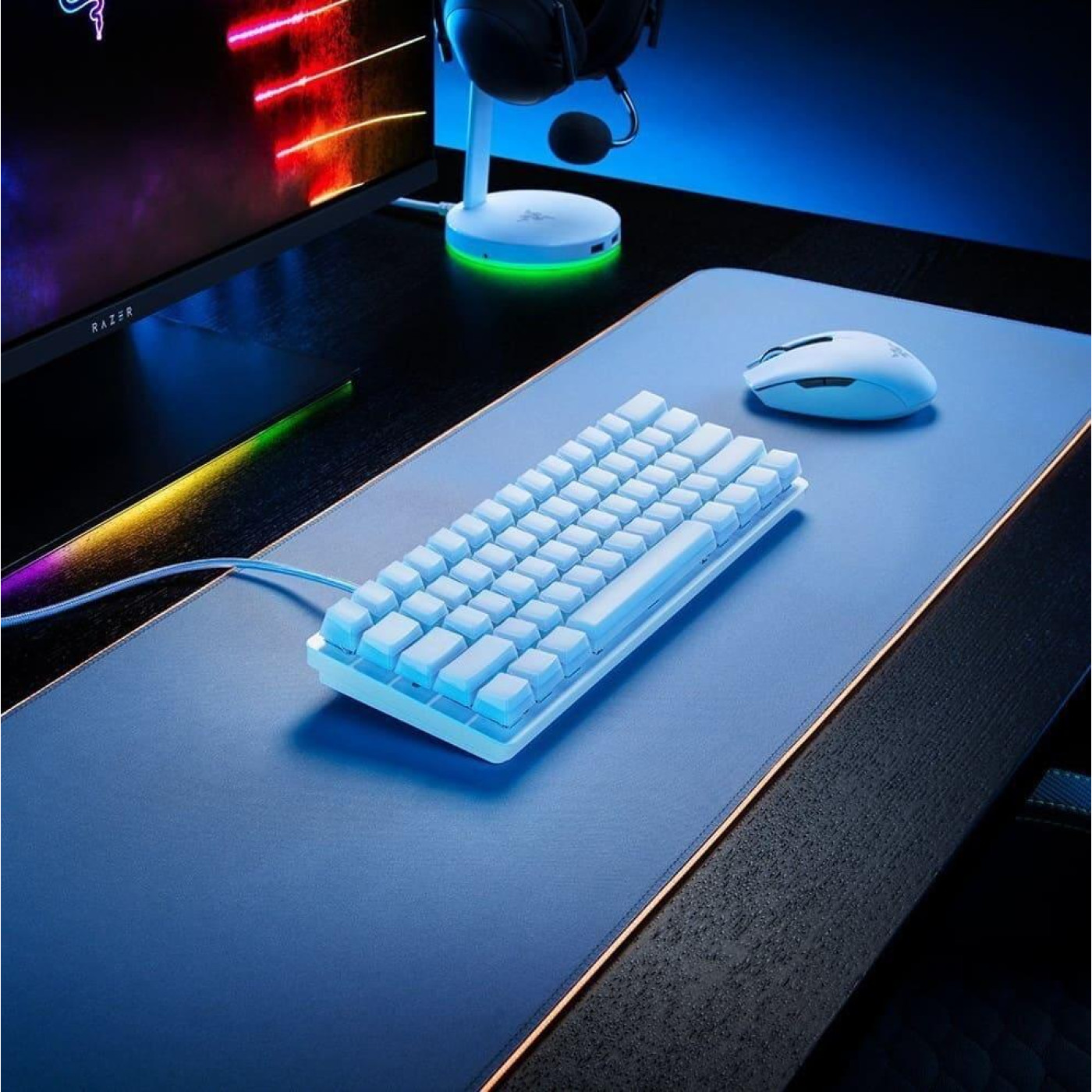 Набор кейкапов Razer Phantom US/UK White (RC21-01740200-R3M1)