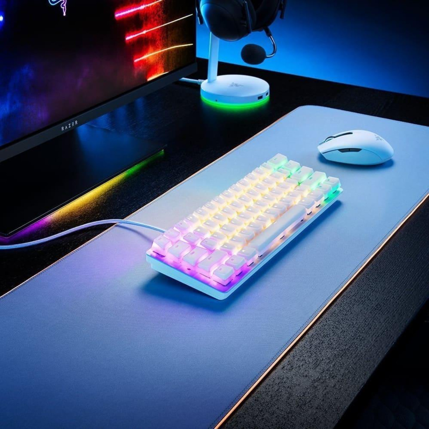 Набор кейкапов Razer Phantom US/UK White (RC21-01740200-R3M1)