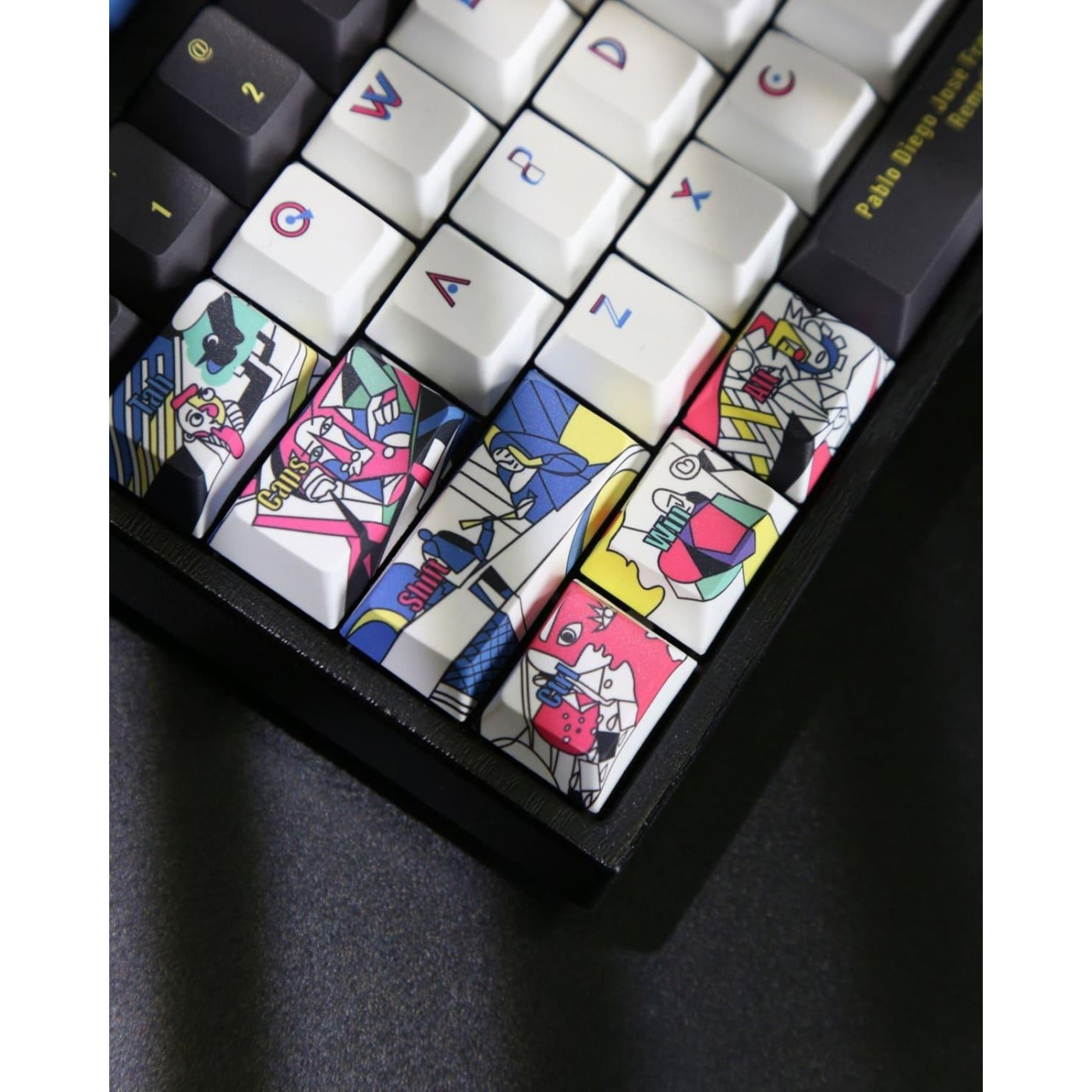 Набор кейкапов Varmilo 121keys Picasso Keycap Set (121K-110EB-R-V)