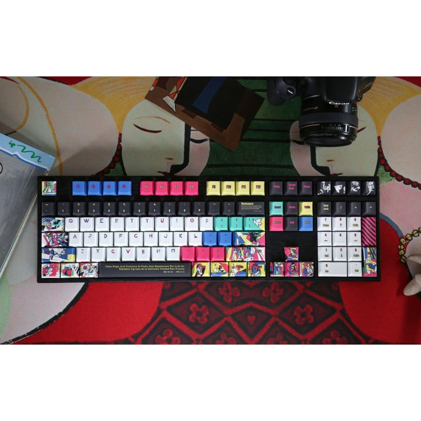 Набор кейкапов Varmilo 121keys Picasso Keycap Set (121K-110EB-R-V)