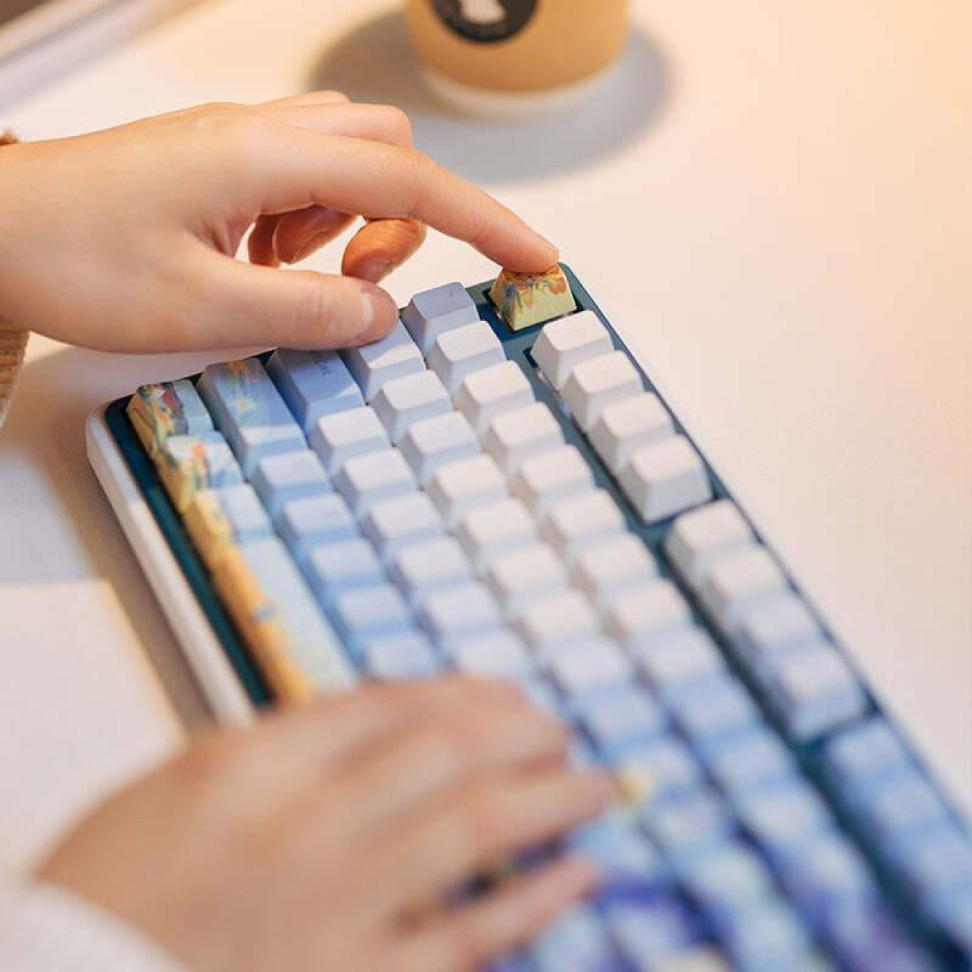 Набор кейкапов Varmilo 130Keys Van Gogh Cherry Profile Keycap Set (130K-110FA-R-V)