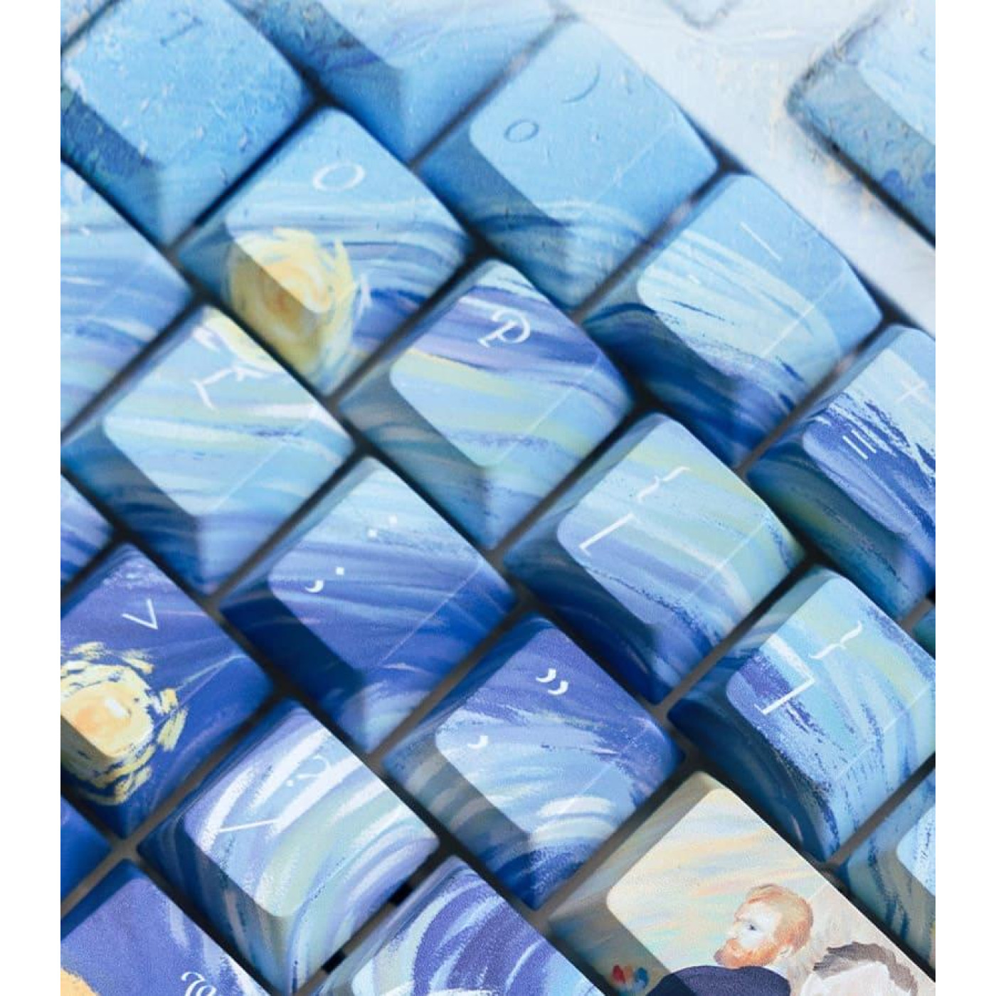 Набор кейкапов Varmilo 130Keys Van Gogh Cherry Profile Keycap Set (130K-110FA-R-V)