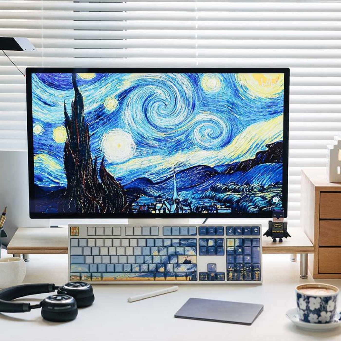 Набор кейкапов Varmilo 130Keys Van Gogh Cherry Profile Keycap Set (130K-110FA-R-V)