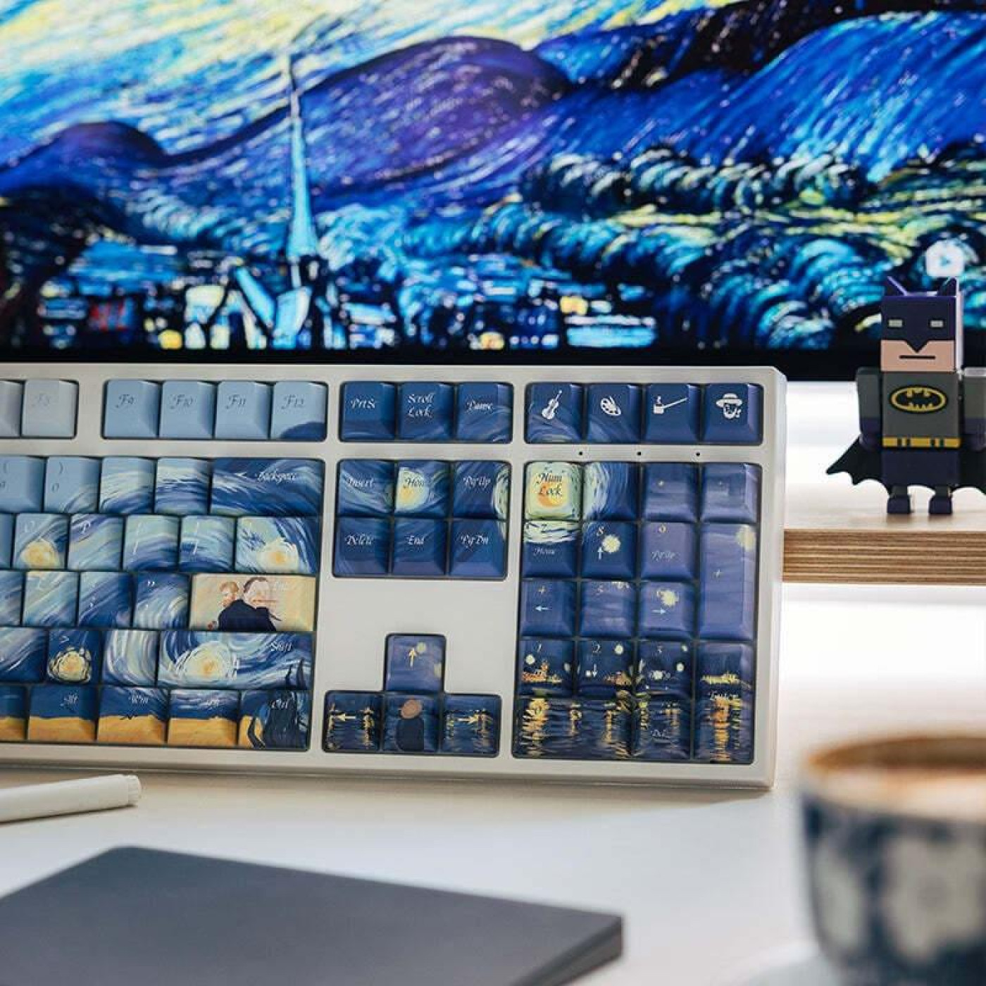 Набор кейкапов Varmilo 130Keys Van Gogh Cherry Profile Keycap Set (130K-110FA-R-V)