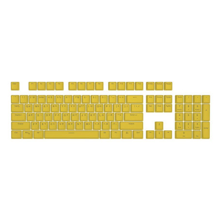 Набор кейкапов HATOR First Ukrainian PBT Keycaps Yellow (HTS-139)