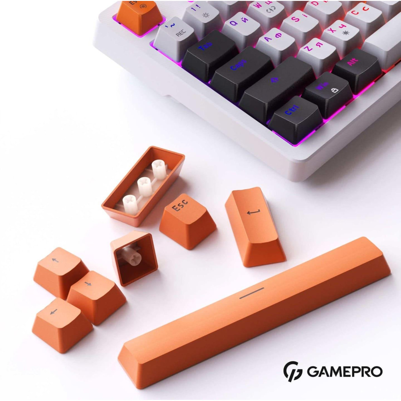 Набор кейкапов GamePro KC08 Orange (KC08)