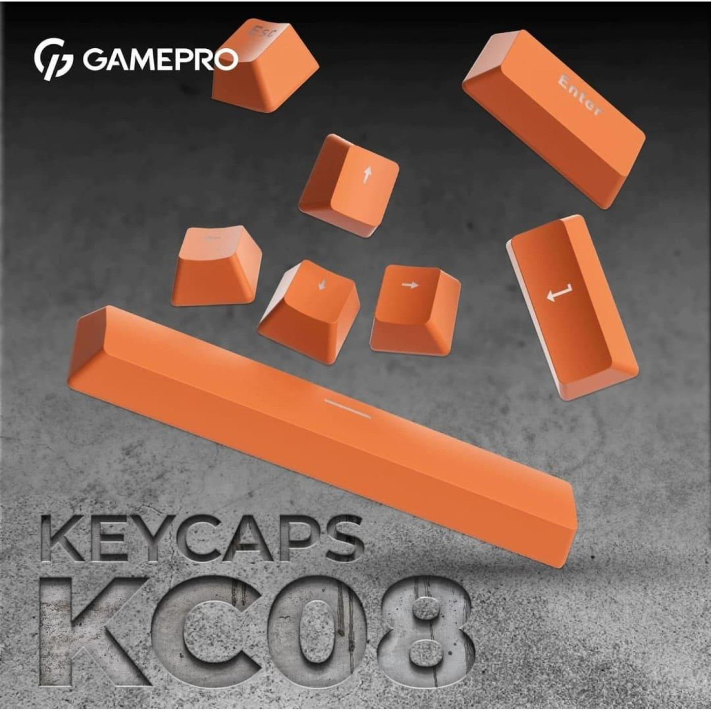 Набор кейкапов GamePro KC08 Orange (KC08)