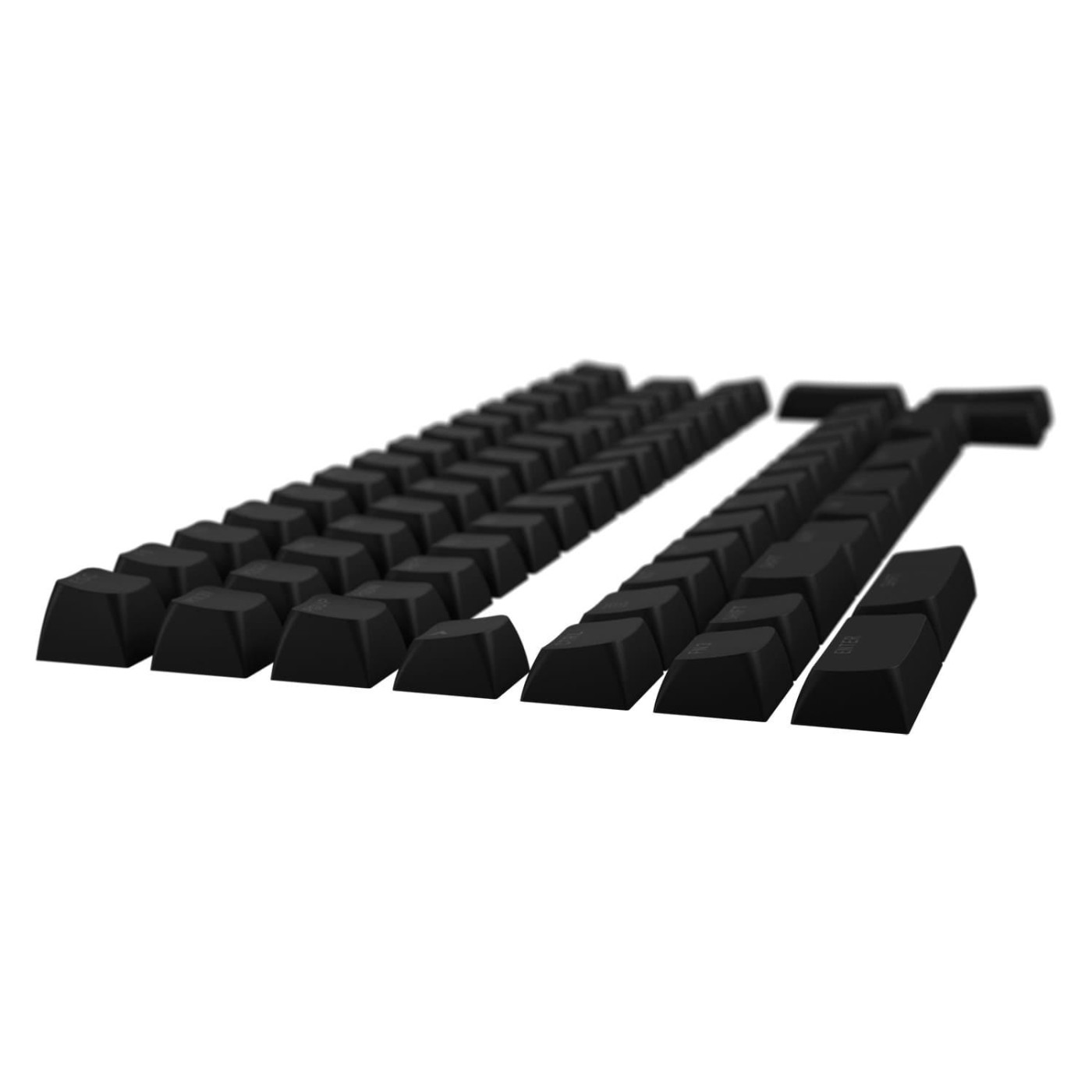Набор кейкапов HATOR OMA Profile PBT Keycap Set Black B-part ANSI/ISO (HTS503)
