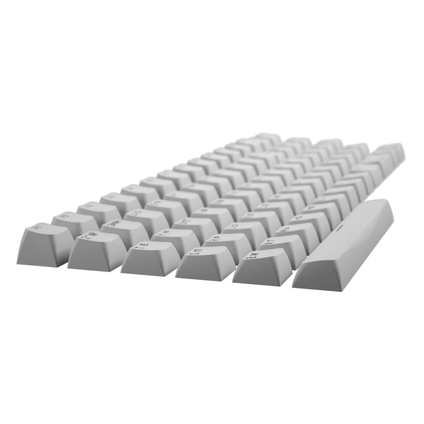 Набор кейкапов HATOR OMA Profile PBT Keycap Set White US/UA A-part ANSI/ISO (HTS510)