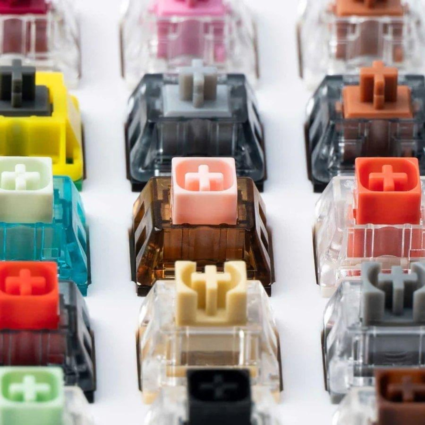 Набір механічних перемикачів Keychron Kailh Switch Tester, 35шт (Z136_KEYCHRON)