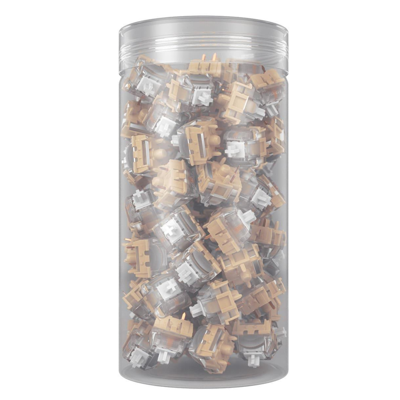 Комплект HATOR Aurum Mocca Tactile Silent Mechanical (HTS608) 110шт