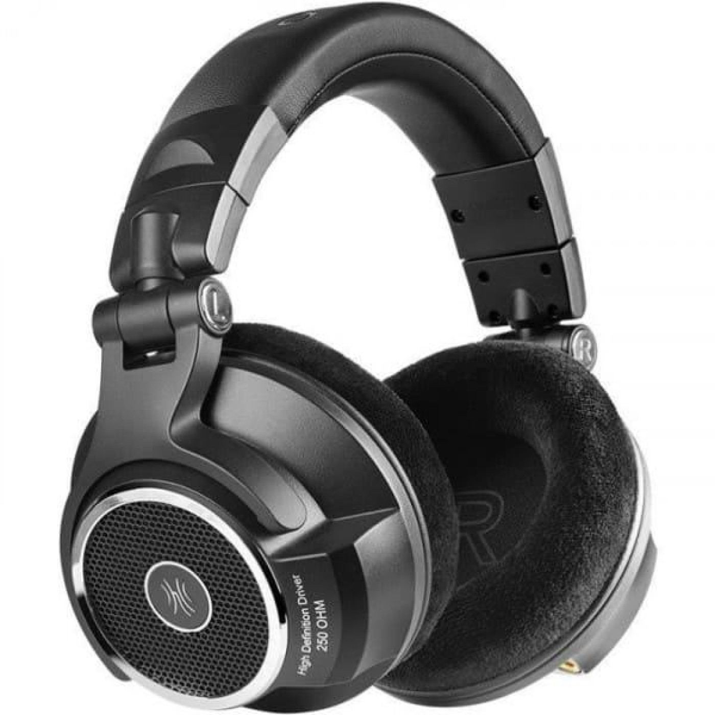 Наушники OneOdio Monitor 80 3,5мм/6,35мм с кейсом Black (Monitor 80 Black)