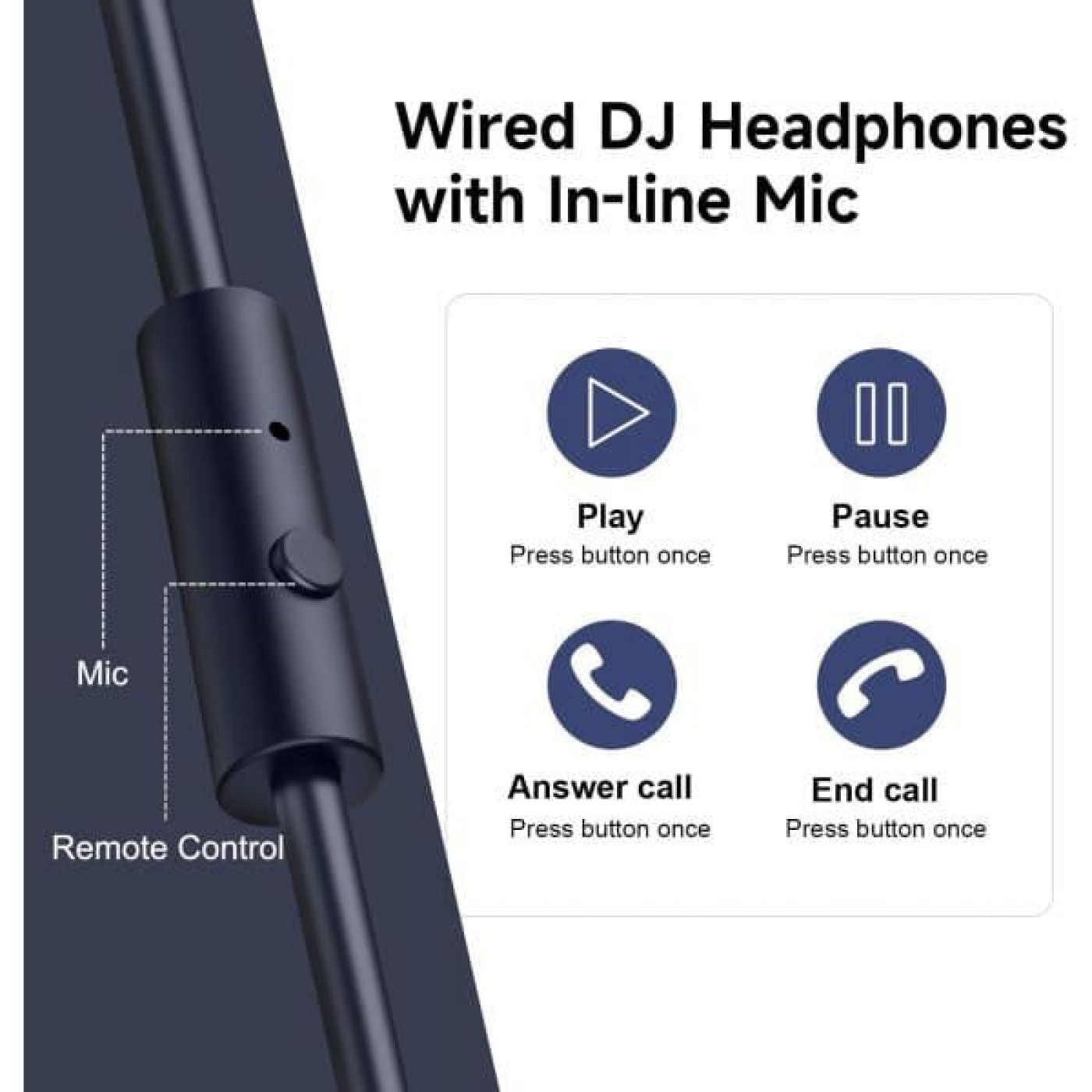 Наушники OneOdio Pro 10 3,5мм/6,35мм Deep Blue (Pro 10 Deep Blue)