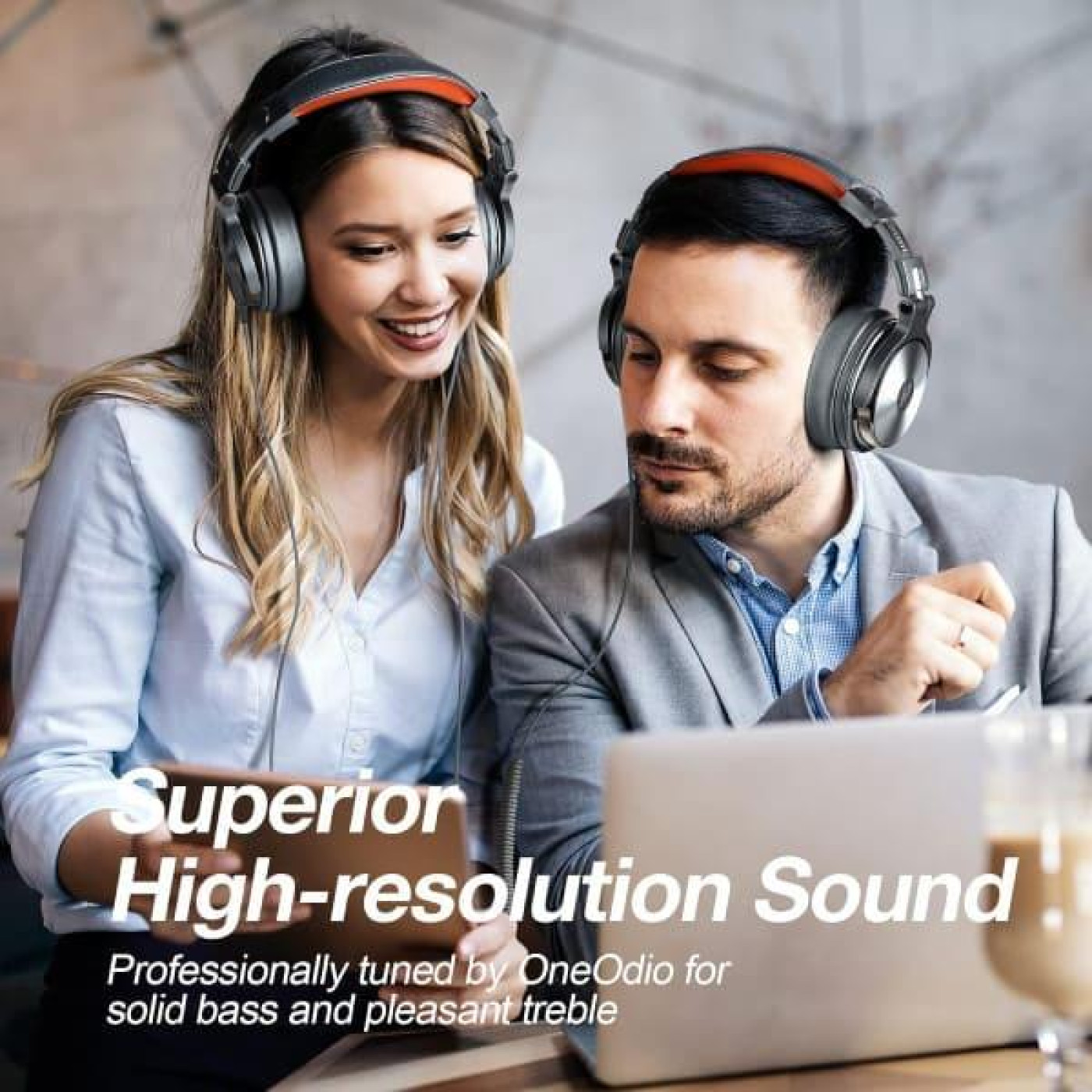 Наушники OneOdio Pro 50 3,5мм/6,35мм Grey (Pro 50 Grey)