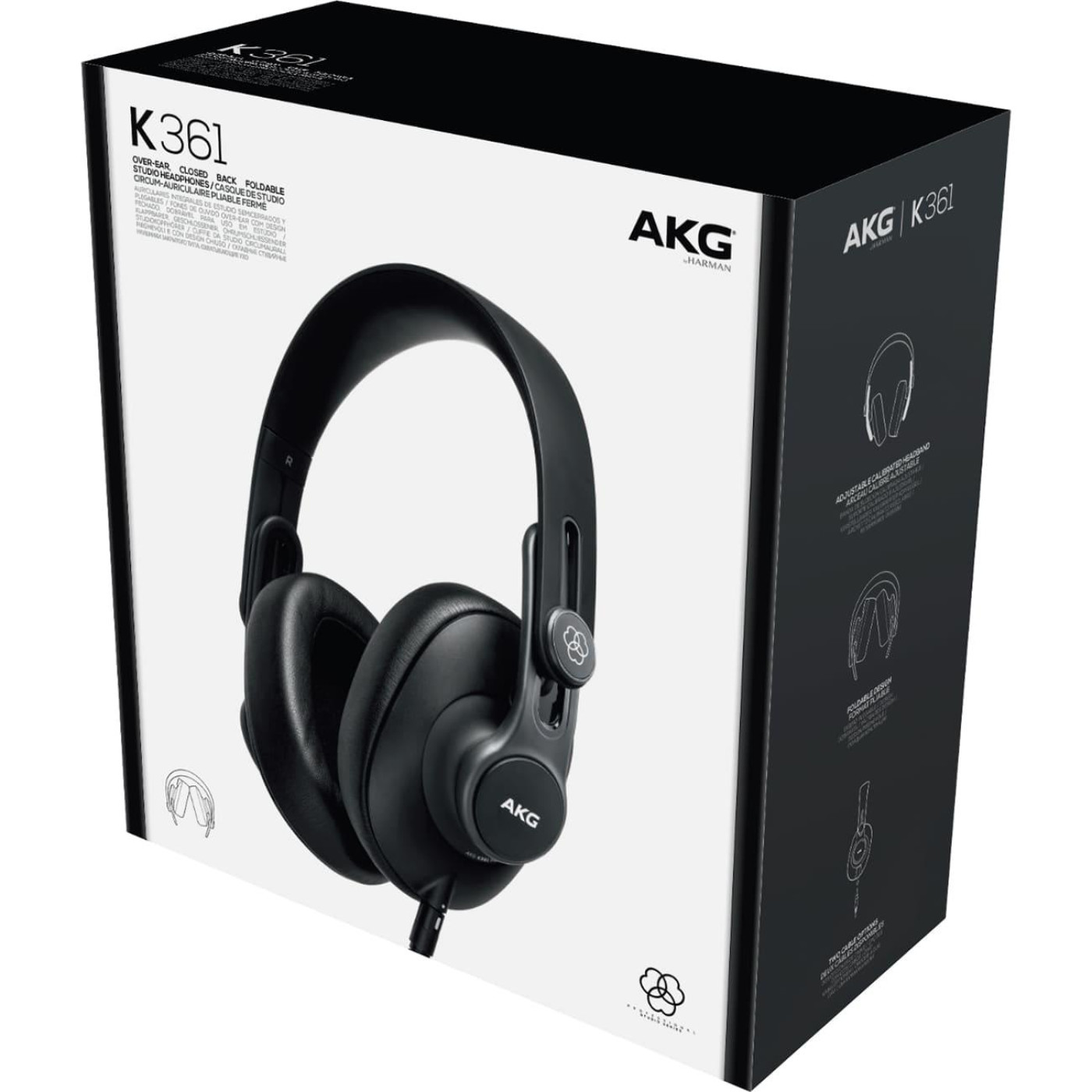 Навушники AKG K361 Black (K361)