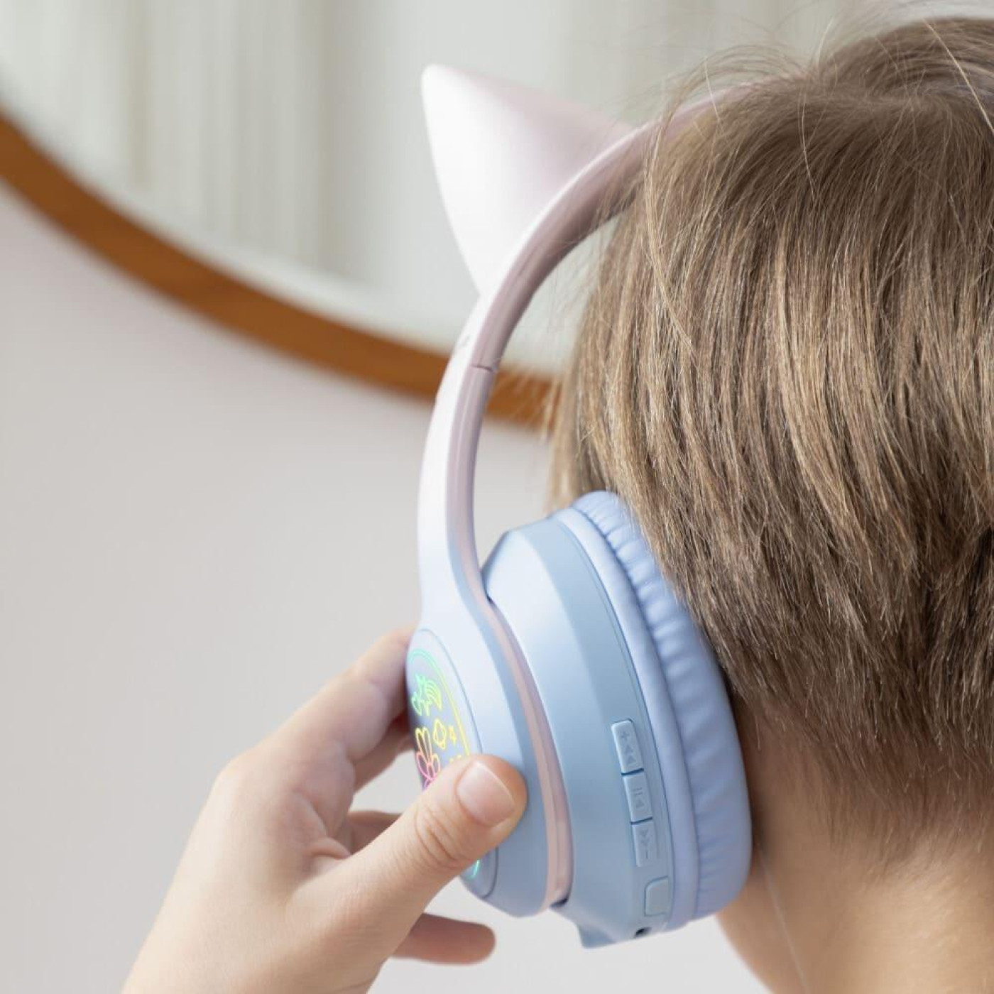 Наушники Proove Kids Neko (APP) Blue/Pink (HPNK0001AP26)